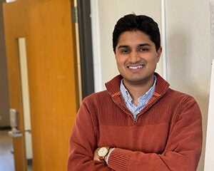 Student prepared to present in class