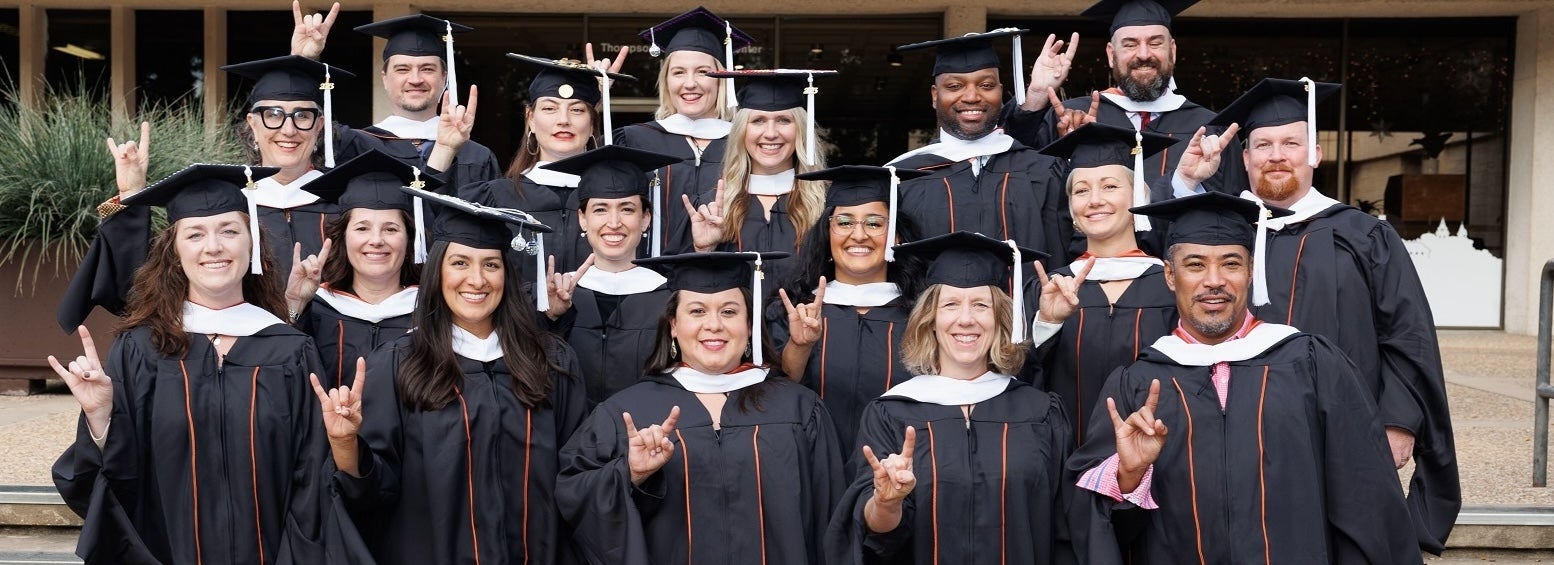 Photo of HDO's Class of 2023 graduating master's cohort