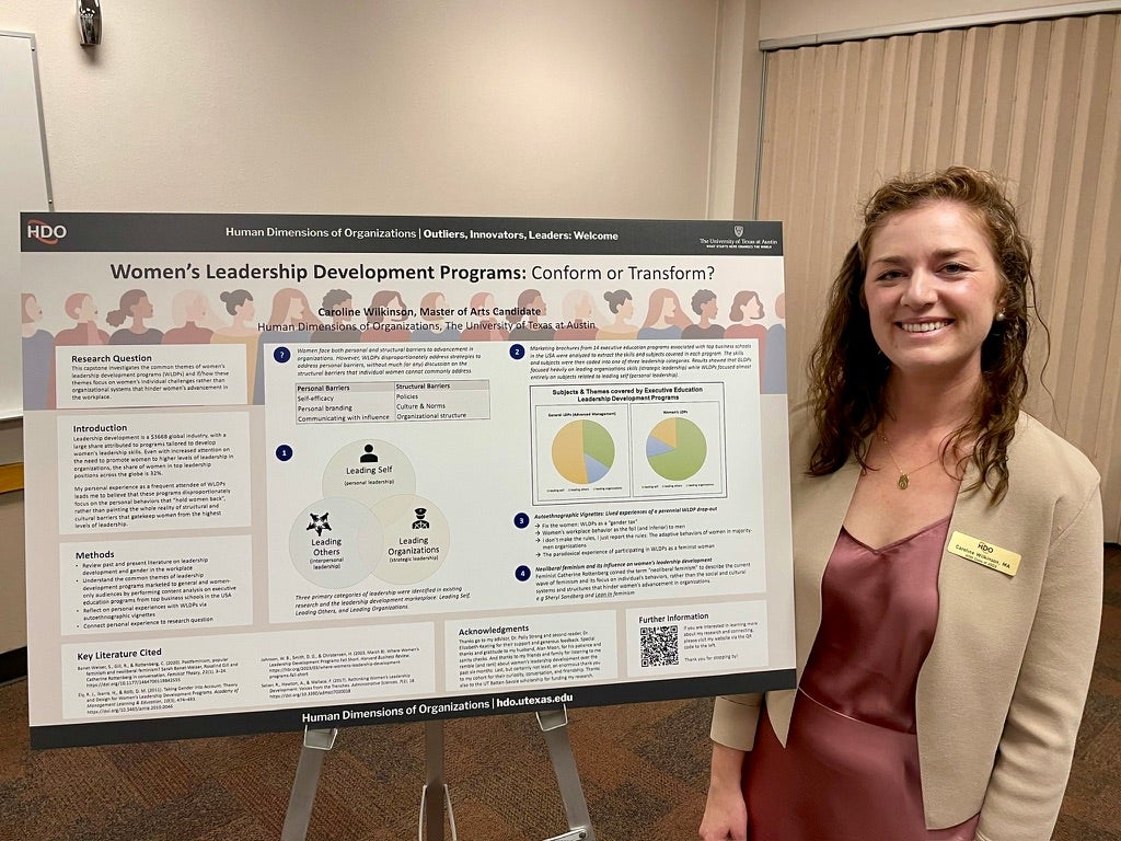 Marcus Barnes at HDO Master's program graduation